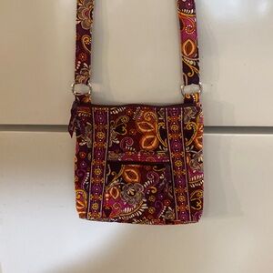 Vera Bradley Hipster Crossbody in Safari Sunset